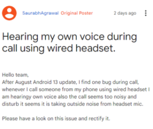 Google-pixel-4a-echo-while-call-issue