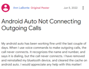 Android-auto-not-connecting-calls