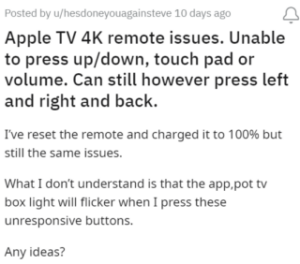 Apple-tv-remote-not-working