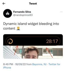 Dynamic Island blocking content in apps/games on iPhone 14 Pro