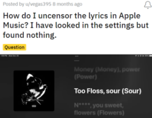 Uuncenor-option-Apple-Music