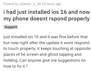 iOS-16-verursacht-Ghost-Touch-Probleme