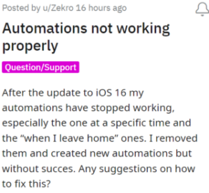 HomeKit-automation-not-working-on-iOS-16