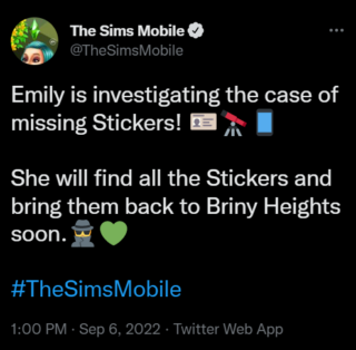 Sims Mobile acknowledged