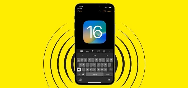 [Updated] iOS 16 keyboard haptic response weak or not working? You're not alone (potential workarounds inside)