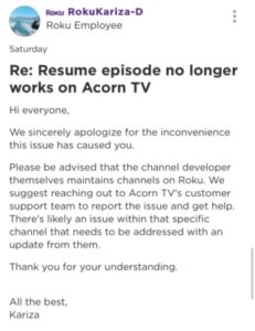 Acorn-TV-not-resuming-episodes-on-Roku