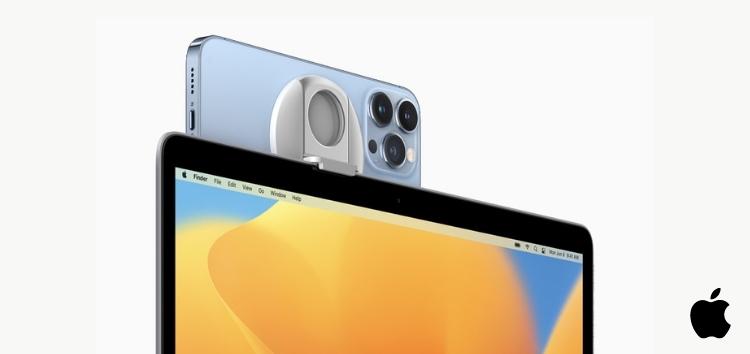 macOS 13 (Ventura) Continuity Camera reportedly not working or detecting iPhone (workarounds inside)