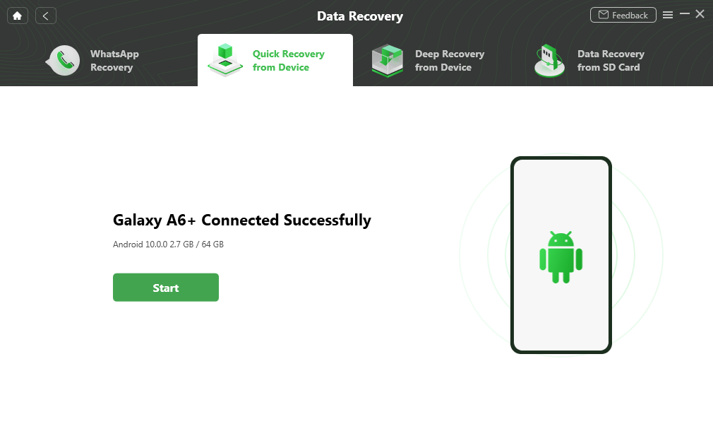 Recover data after factory reset