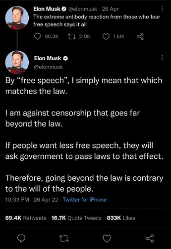 Elon-Musk-free-speech-Twitter-and-YouTube-competition