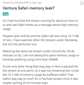macOS-ventura-memory-leak