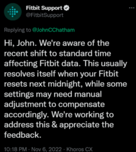 Fitbit-inaccurate-stats-after-Daylight-Saving