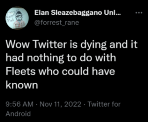 Twitter-dying