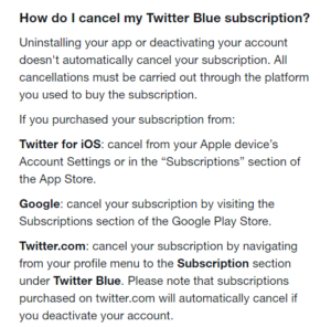Twitter-blue-subscription-cancelling