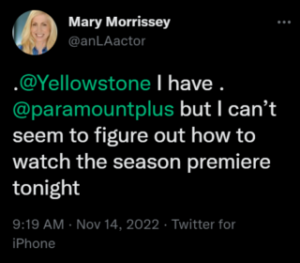 Yellowstone Season 5 not available on Paramount Plus