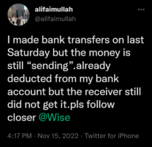 Wise-money-transfer-not-working