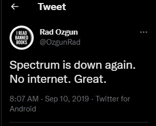 Spectrum-down-not-working