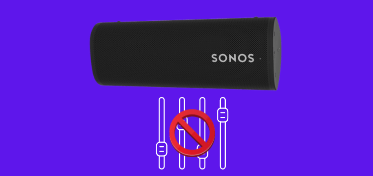 Sonos volume controls on broken for individual speakers