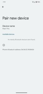 Google-Pixel-7-and-7-Pro-Bluetooth-connectivity-issue