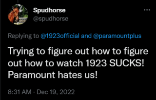 1923 on Paramount Plus