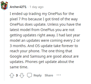 OnePlus updates