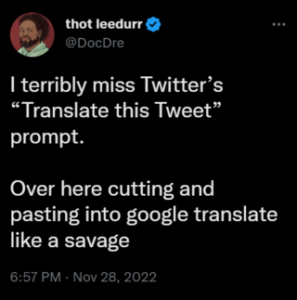 Missing-Translate-tweet-feature