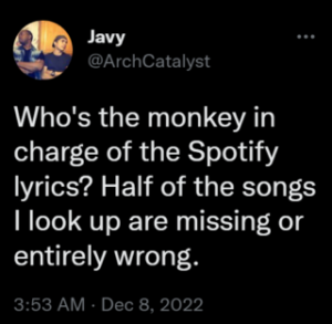 Spotify-missing-lyrics-of-some-songs