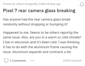 Google-Pixel-7-and-8-pro-rear-camera-glass-shattering
