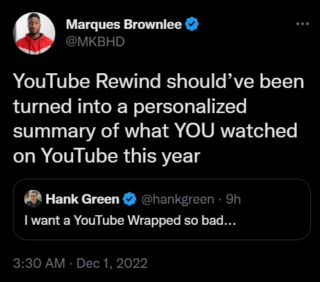 YouTube Wrapped