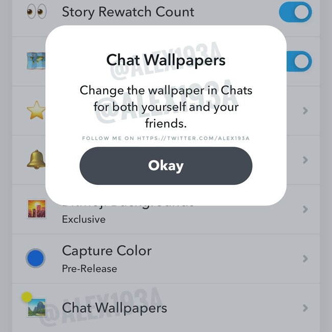 Snapchat chat wallpaper: How to change or customize background