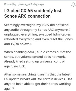 LG-smart-TV-unable-to-connect-ARC-soundbar-issue