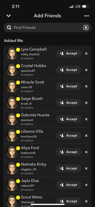 Snapchat-spam-or-porn-bot-requests