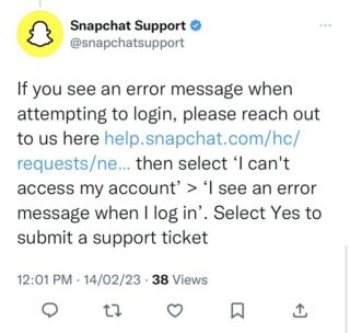 Snapchat-support-acc-disabled