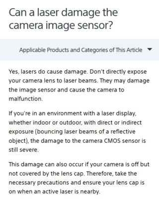 camera-sensor-warning-sony