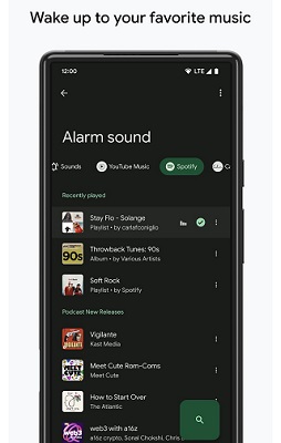 Google-Clock-app-Spotify