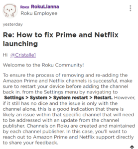 Netflix-not-launching-on-Roku
