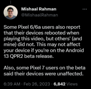 Google-Pixel-6-and-7-rebboting-when-playing-specific-YouTube-videos