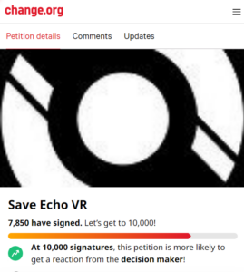 Save-Echo-VR-petition