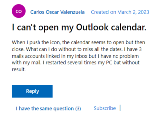 Windows Calendar app crashing or not opening, fix in the works Windows Calendar app crashing or not opening, fix in the works
