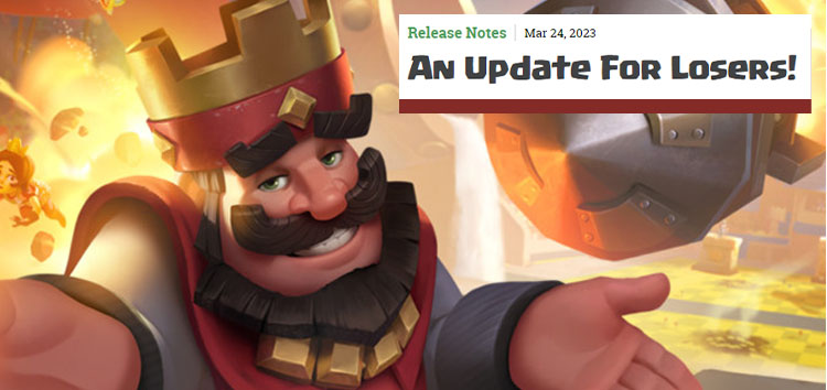[Updated] Clash Royale 'Update for losers' reportedly ruins 2v2 party mode for some players; Pass Royale criticized too