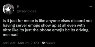 Discord emoji missing