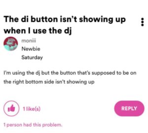 Spotify-dj-button-missing