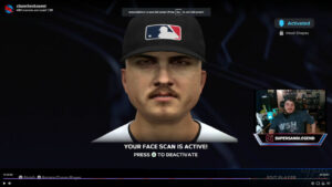 MLB The Show 23 face scan