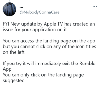 Rumble-crashing-Apple-TV