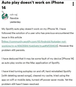Spotify-Autoplay-not-working-on-Iphone-issue-1