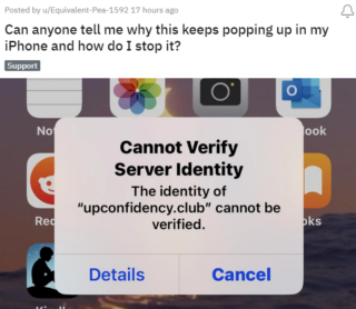 iPhone-Cannot-verify-server-identity
