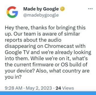 Google-Chromecast-audio-not-working-official-acknowledgment