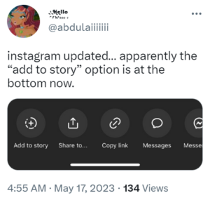 Instagram-Add-post-to-your-story-button-moved-to-bottom-in-share-list