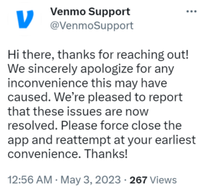 Venmo-app-crashing-on-iOS-device