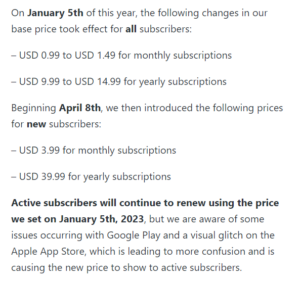 Pocket-casts-price-increase