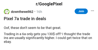 google-pixel-7a-trade-in-deals-disappointed-1